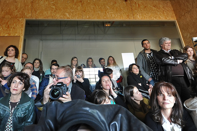 Photos of public demonstration