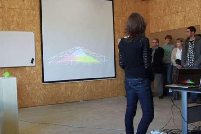 Photos of public demonstration